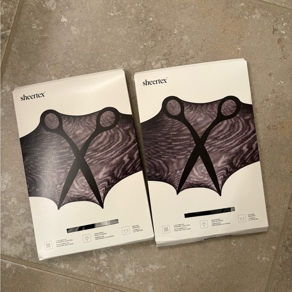 Sheertex Women's Black Sheer Tights - Picture 1 of 4